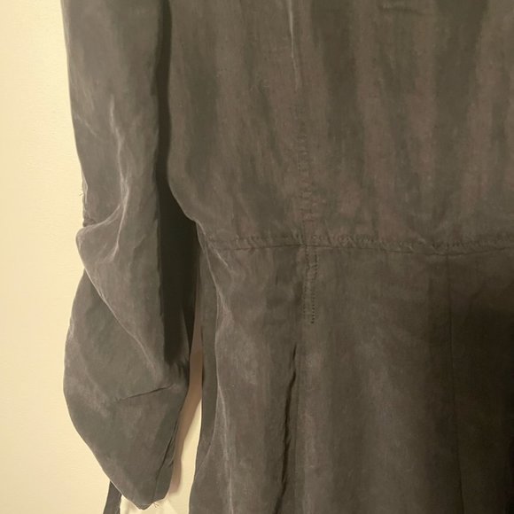 Zara Black V-Neck Dress - Picture 7 of 16